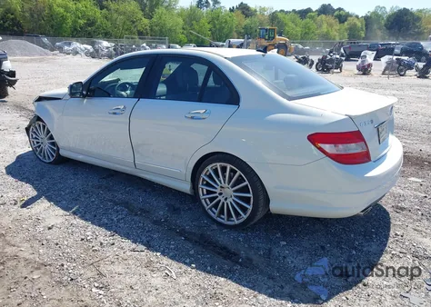2009 Mercedes-Benz C 350 Sport from USA, damaged, VIN WDDGF56X39R043020